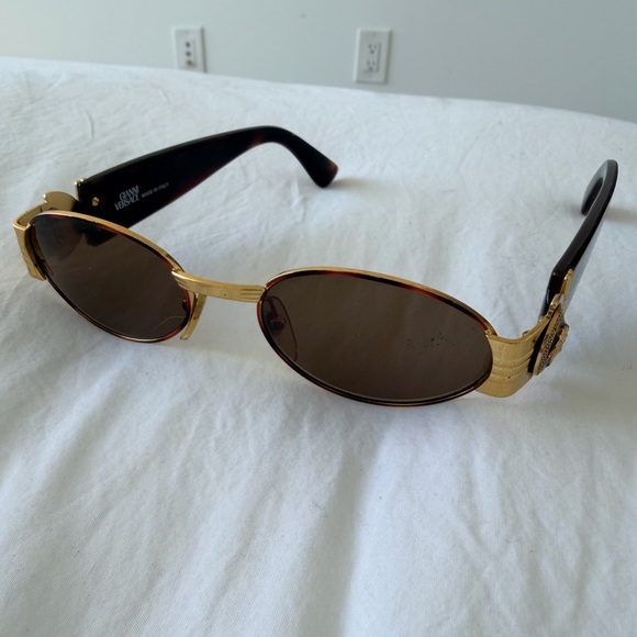 Vintage Versace Sunglasses S72 07M Rare 1990s Gianni Versace - Picture 11 of 13